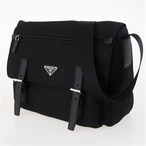 prada messenger bag outfit|Prada nylon Messenger bags.